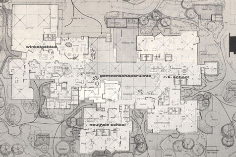 Plattegrond van 't Karregat